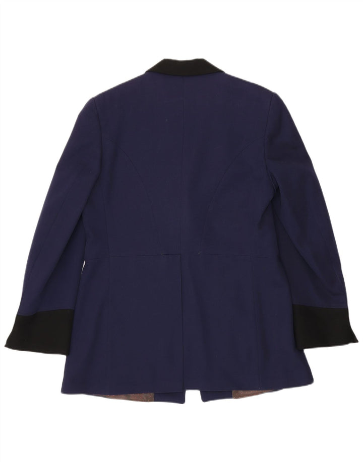 Vintage męska marynarka UK 38 w kolorze średniego granatu