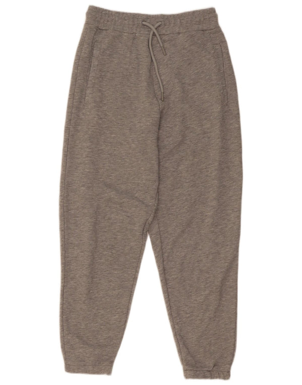 Damskie spodnie dresowe Zara Joggers UK 8 Small Szary poliester