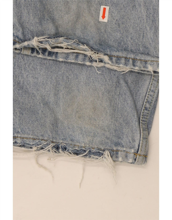 Męskie jeansy Superdry Cargo Straight W32 L34 Niebieskie
