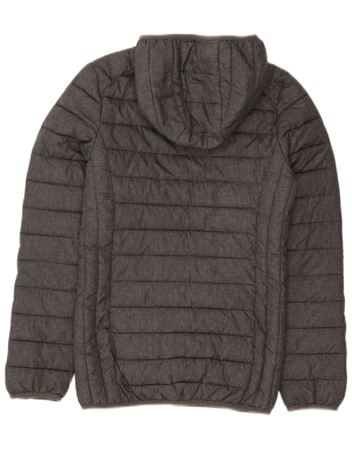Damska ocieplana kurtka z kapturem Ellesse UK 6 XS, szary nylon