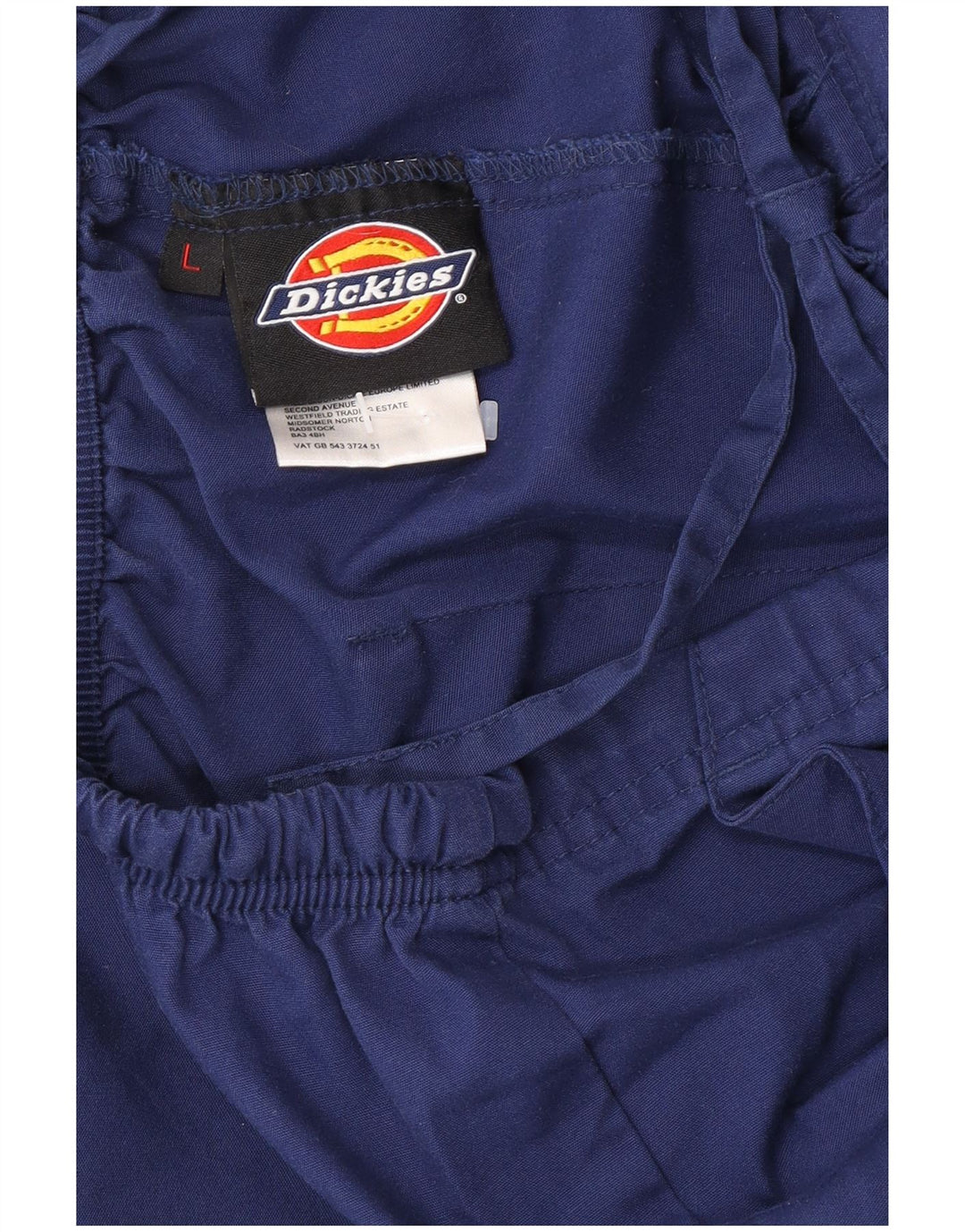Męskie spodnie cargo Dickies Regular, duże W34 L30 Granatowy poliester