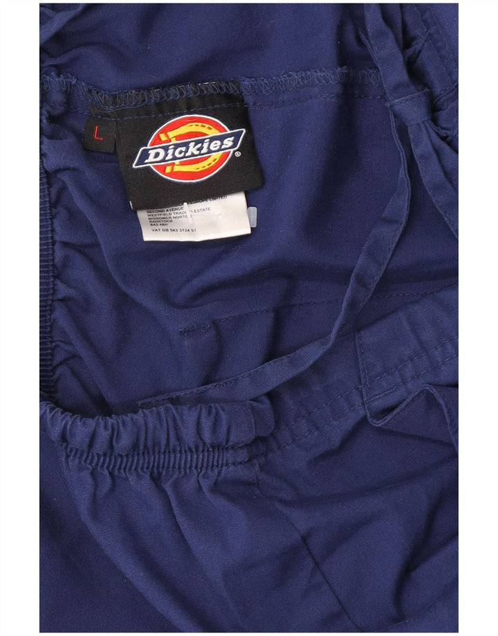 Męskie spodnie cargo Dickies Regular, duże W34 L30 Granatowy poliester