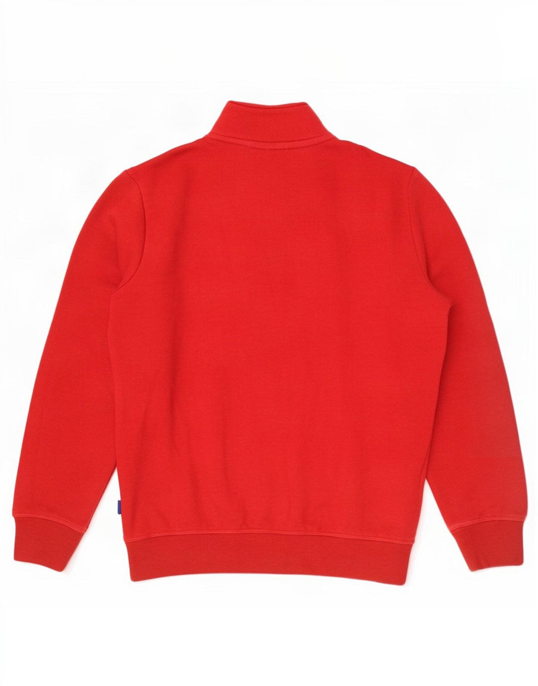 Męski sweter z zamkiem błyskawicznym Superdry, bawełniany, w kolorze średnio czerwonym