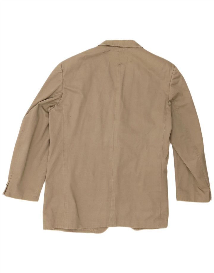 Marks & Spencer Męska marynarka zapinana na 3 guziki, UK 44 XL, bawełna khaki