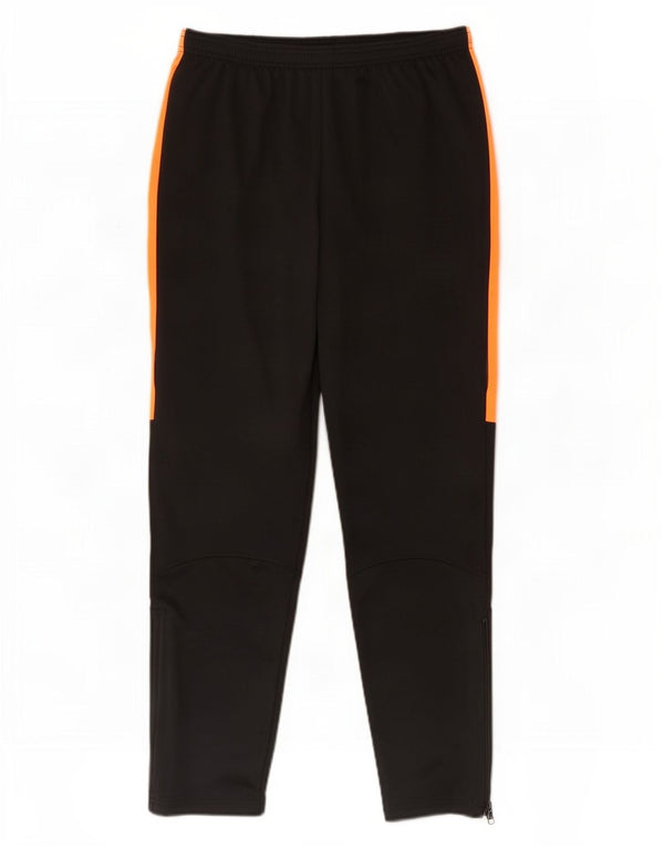 Męskie spodnie dresowe Nike Dri Fit, duży czarny poliester z blokami kolorów