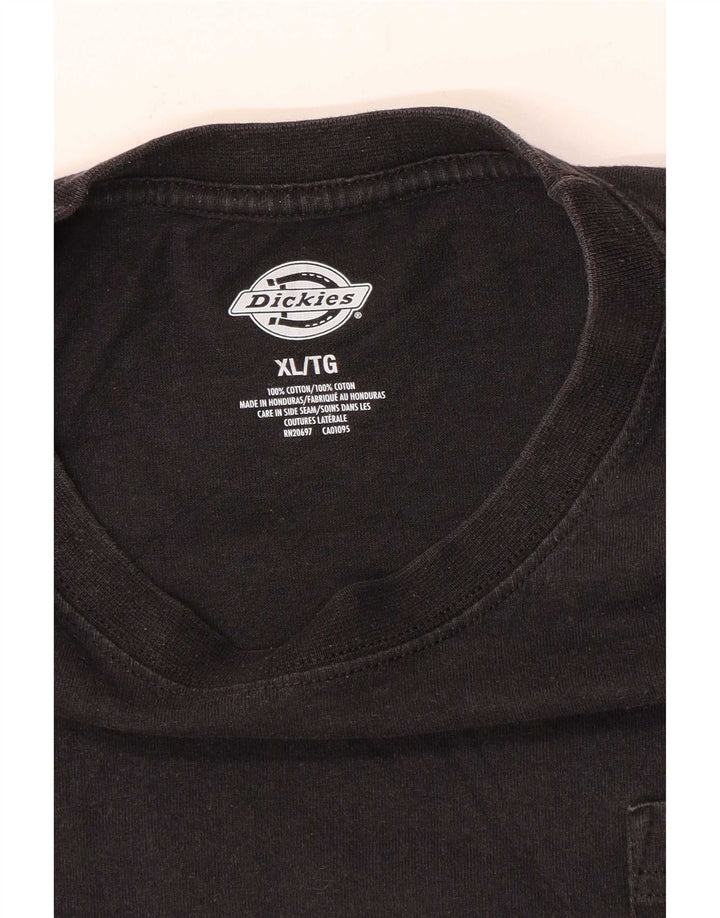 T-shirt męski Dickies XL, czarny, bawełniany