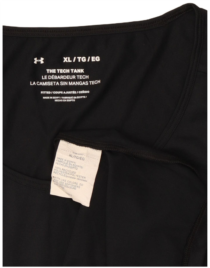 Męska kamizelka Under Armour XL, czarny poliester