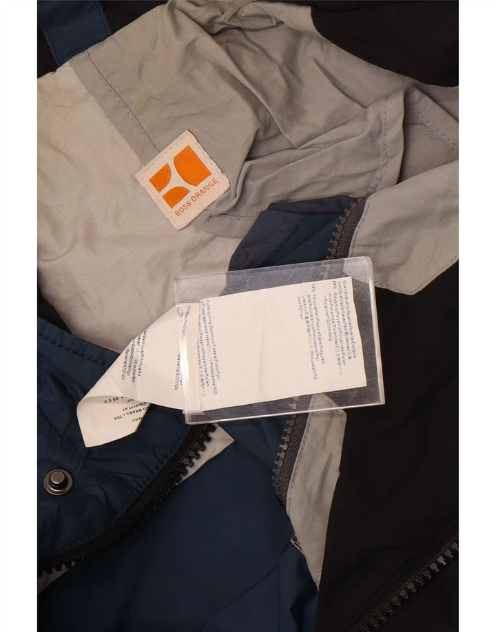 Męska kurtka użytkowa Hugo Boss EU 54 2XL Niebieski poliamid