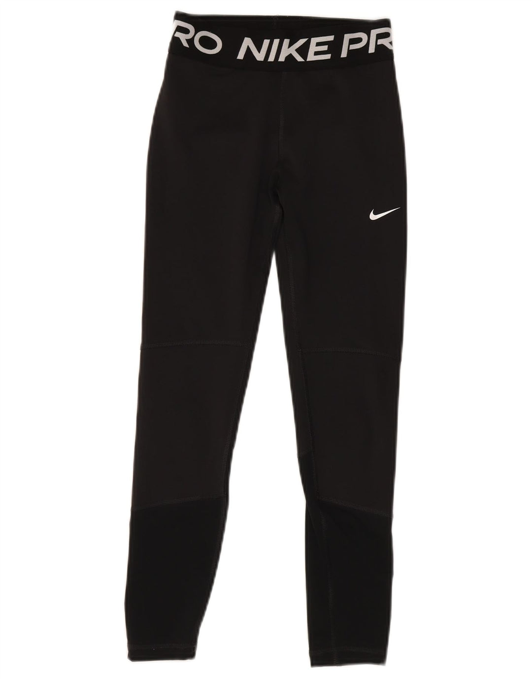 Dziewczęce legginsy NIKE Dri Fit z grafiką, 10-11 lat, średni czarny poliester