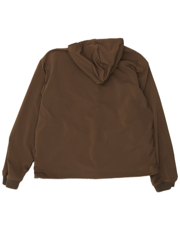 Męska kurtka wiatrówka z kapturem Columbia UK 42 XL Khaki, poliester