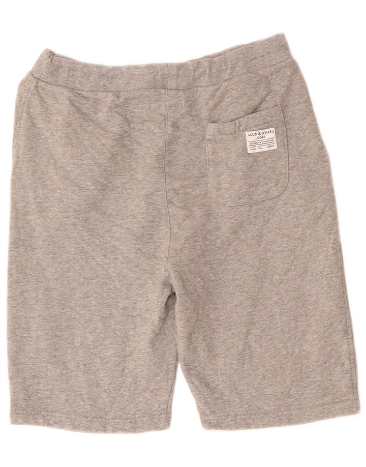 Męskie spodenki sportowe Jack & Jones, duże, szare, bawełniane