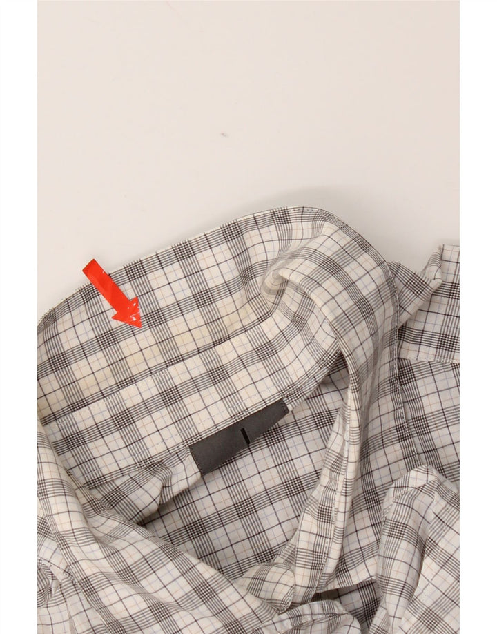 Koszula męska Calvin Klein Slim Fit w dużą szarą kratkę