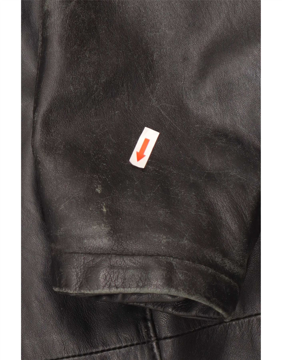 Damski płaszcz skórzany Kiros z kapturem, oversize IT 48 XL, czarny