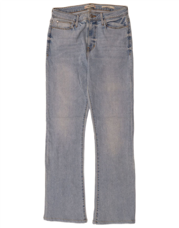 Seksowne jeansy damskie GUESS W30 L31 niebieskie