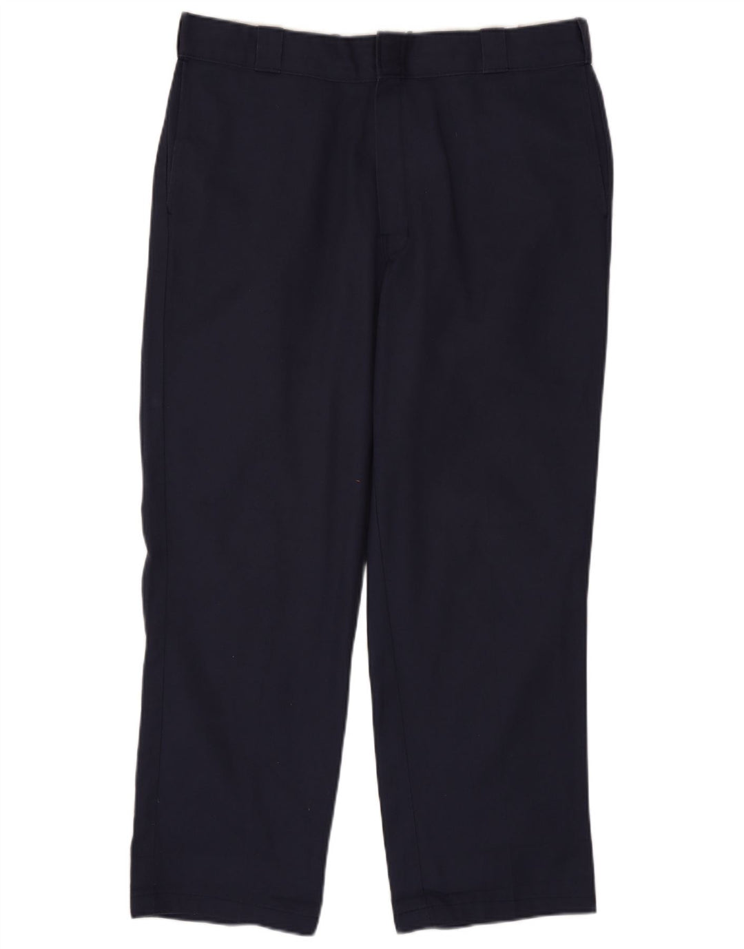Męskie proste spodnie chino Dickies W38 L30 granatowy poliester