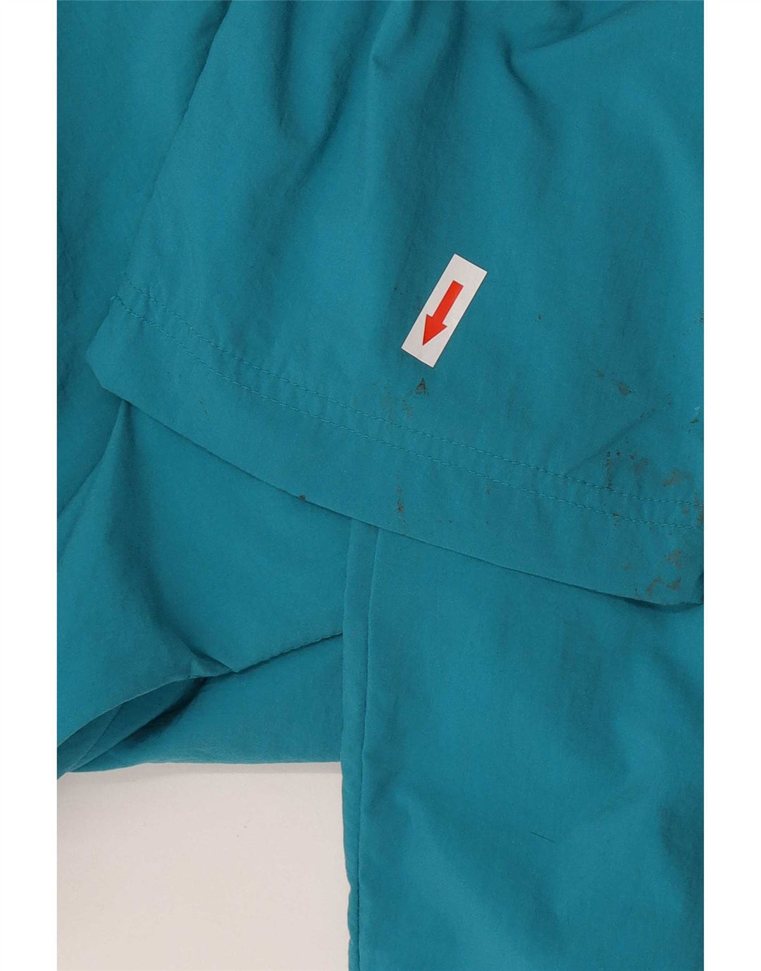 Damski dres z kapturem, oversize'owym, Diadora UK 14, średni niebieski poliamid