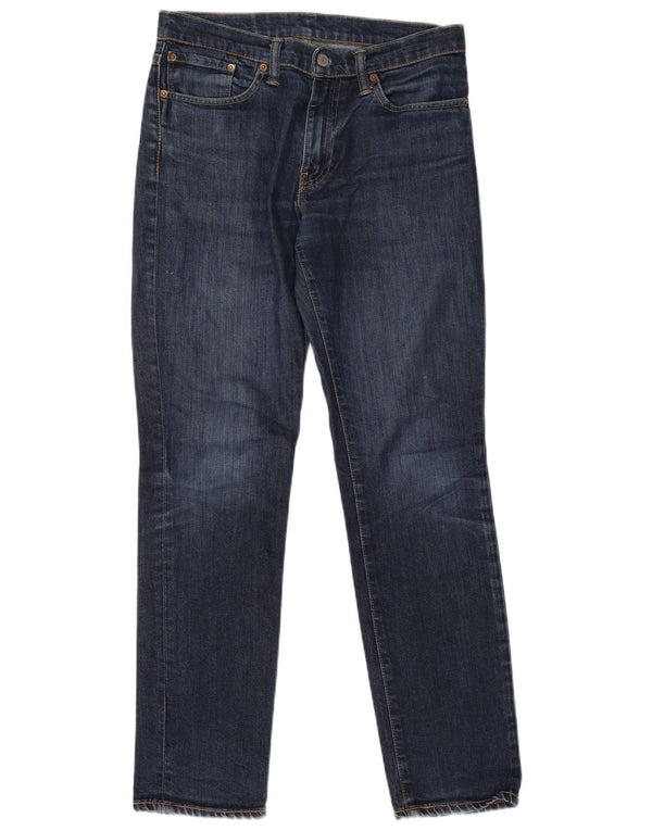 Męskie jeansy Levi's 511 Slim W32 L32 Granatowa bawełna