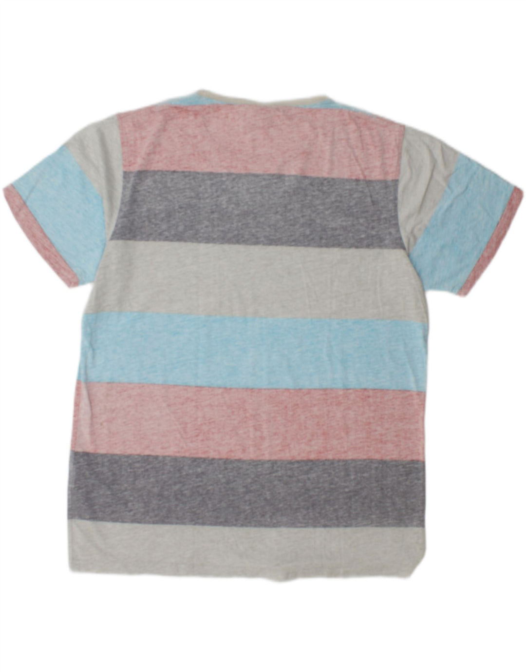 Zwierzę Męski T-shirt Top Duży, wielobarwny, bawełniany w paski