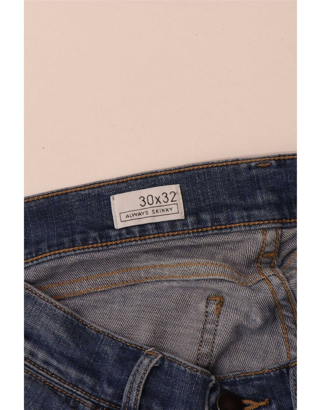 Damskie jeansy skinny Gap W30 L32 Niebieskie, bawełniane