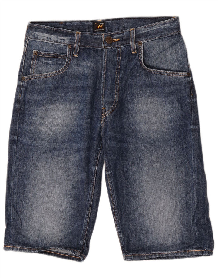 Męskie spodenki jeansowe Lee W28 Small, niebieskie, bawełniane