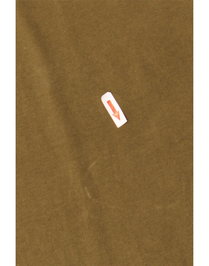 T-shirt męski Dkny, duży, bawełniany khaki