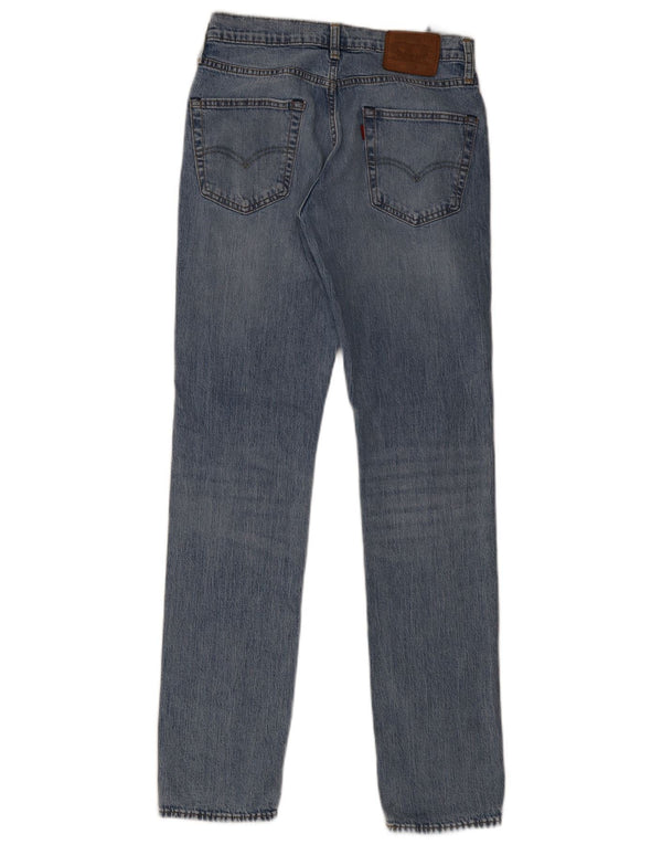 Męskie jeansy Levi's 511 Slim W30 L34 Niebieska bawełna