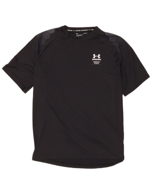 Under Armour Męski T-shirt Top Duży Czarny Poliester