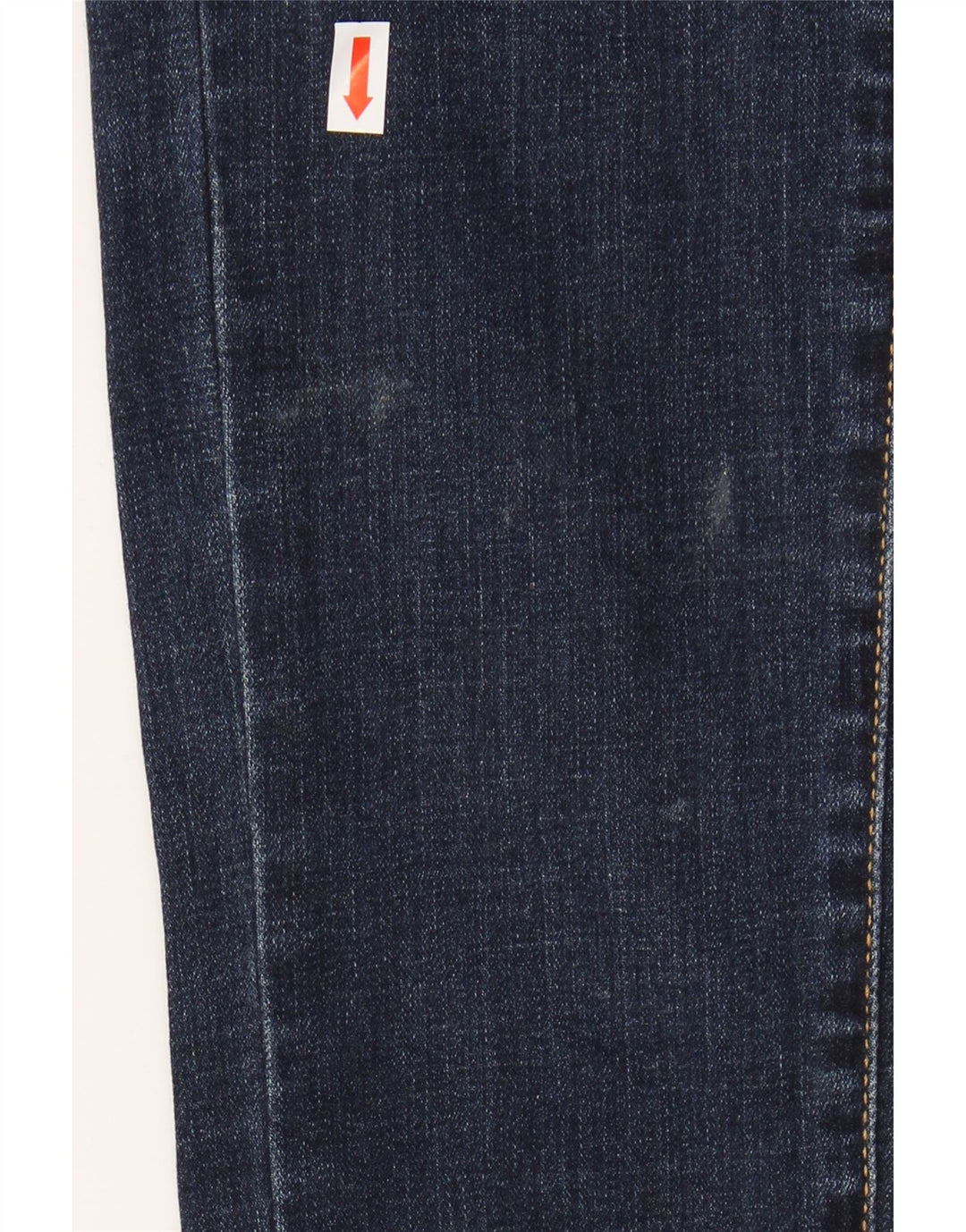 Damskie jeansy LEVI'S 710 Super Skinny W32 L30 Niebieskie bawełniane