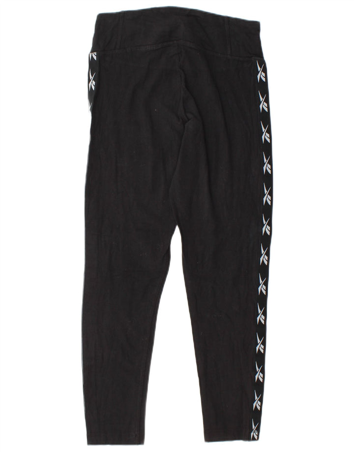 Damskie legginsy REEBOK Graphic UK 12/14, średnie czarne