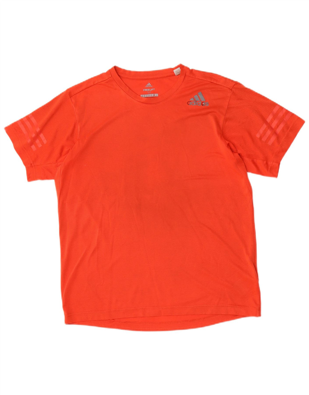 Adidas Męski T-shirt Climacool Top Średni Czerwony Poliester
