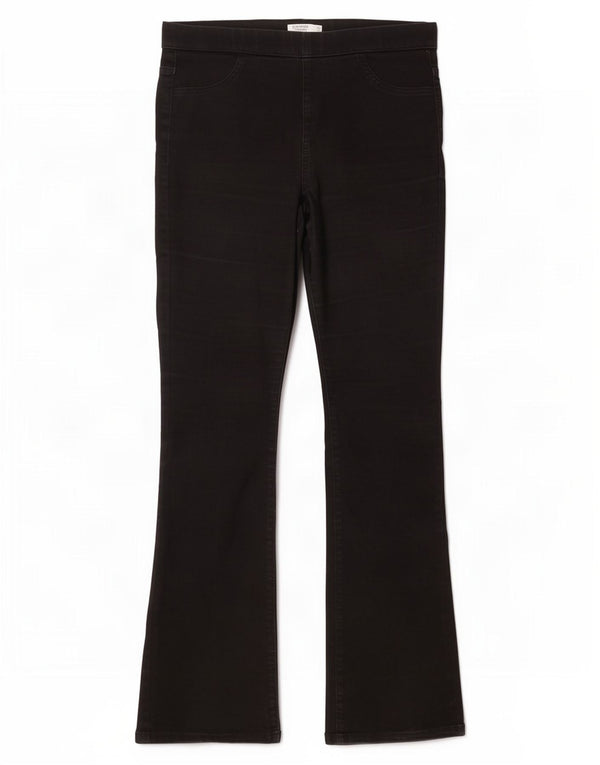 Spodnie damskie Marks & Spencer Bootcut UK 14, duże, W32 L31, czarne