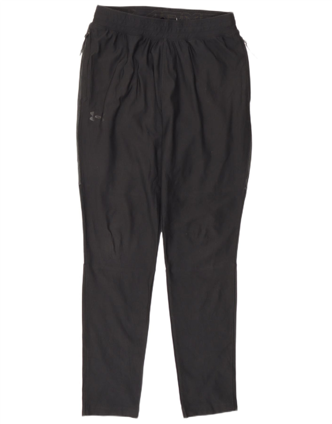 Damskie spodnie dresowe Under Armour UK 12, średni czarny poliester