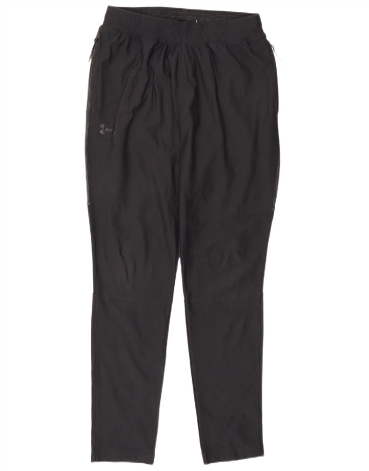 Damskie spodnie dresowe Under Armour UK 12, średni czarny poliester