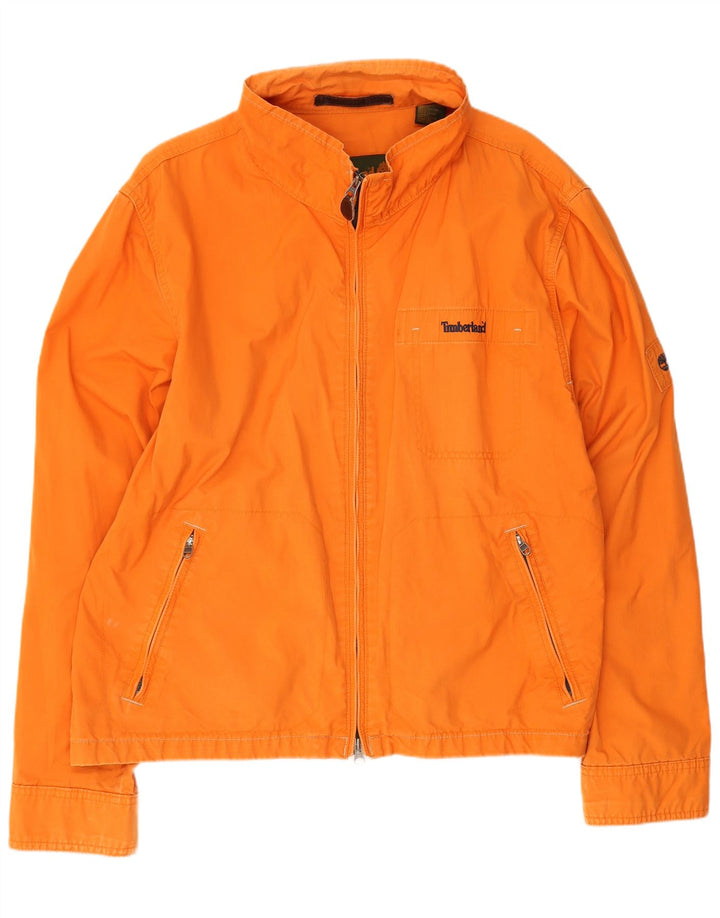 Męska kurtka bomberka Timberland UK 40, duża, pomarańczowa, bawełniana