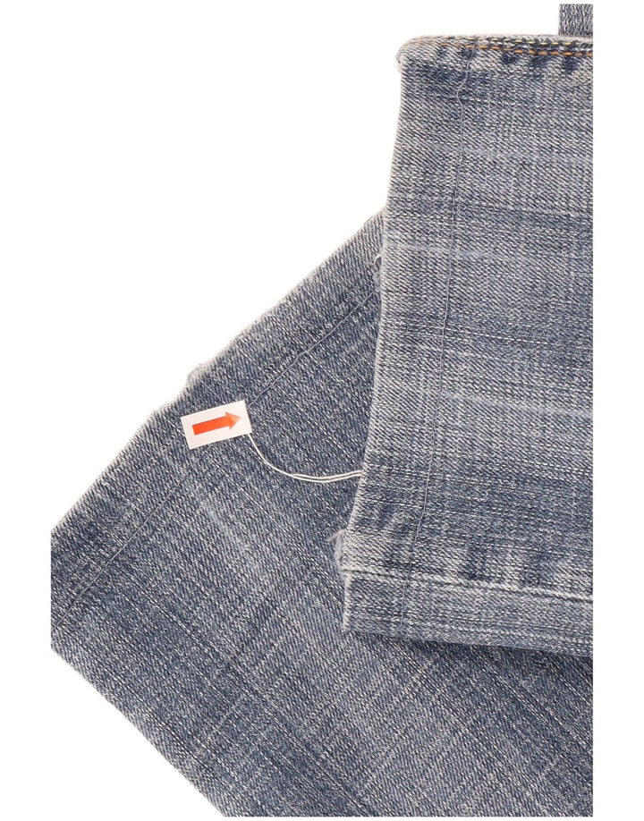 Damskie jeansy Levi's 570 Straight W27 L29 Niebieskie bawełniane