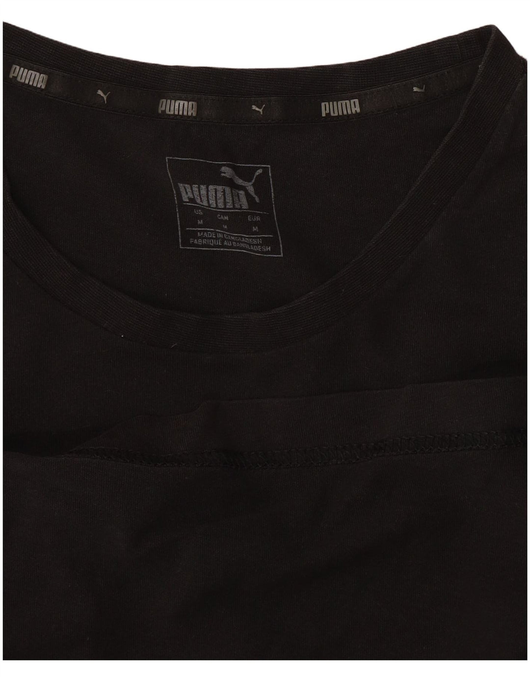 Męska koszulka T-shirt Puma, średnia czarna