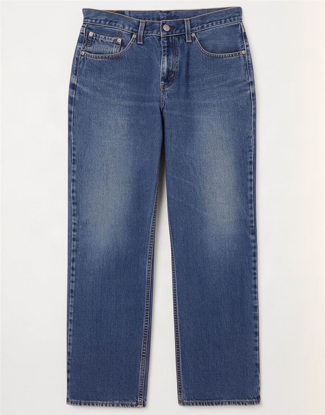 Damskie jeansy Levi's 751 Straight W32 L30 Niebieskie bawełniane