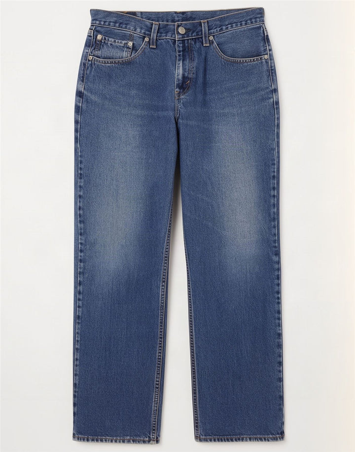 Damskie jeansy Levi's 751 Straight W32 L30 Niebieskie bawełniane