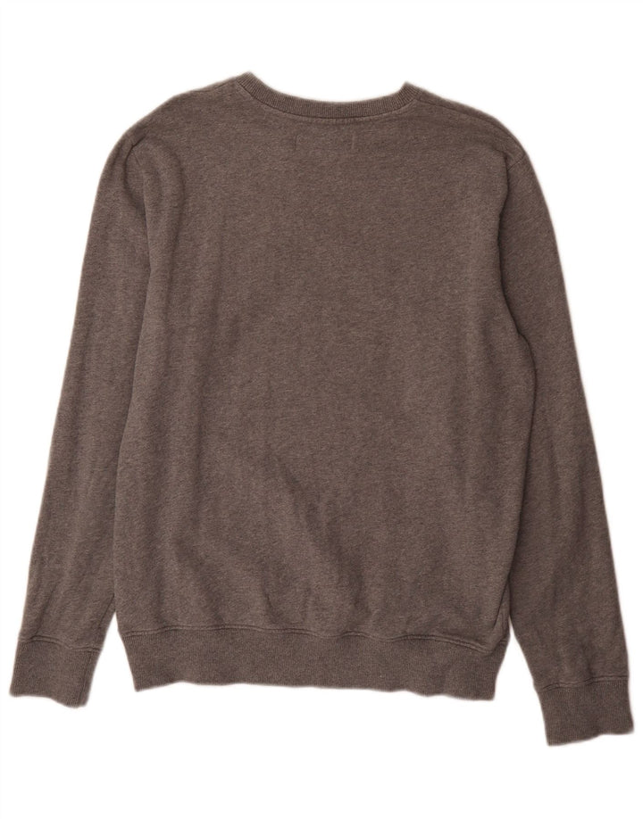 Męska bluza z grafiką Calvin Klein Jeans, średnioszara, nakrapiana