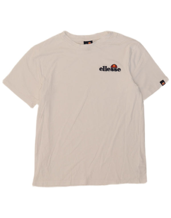 T-shirt męski Ellesse, duży, biały, bawełniany