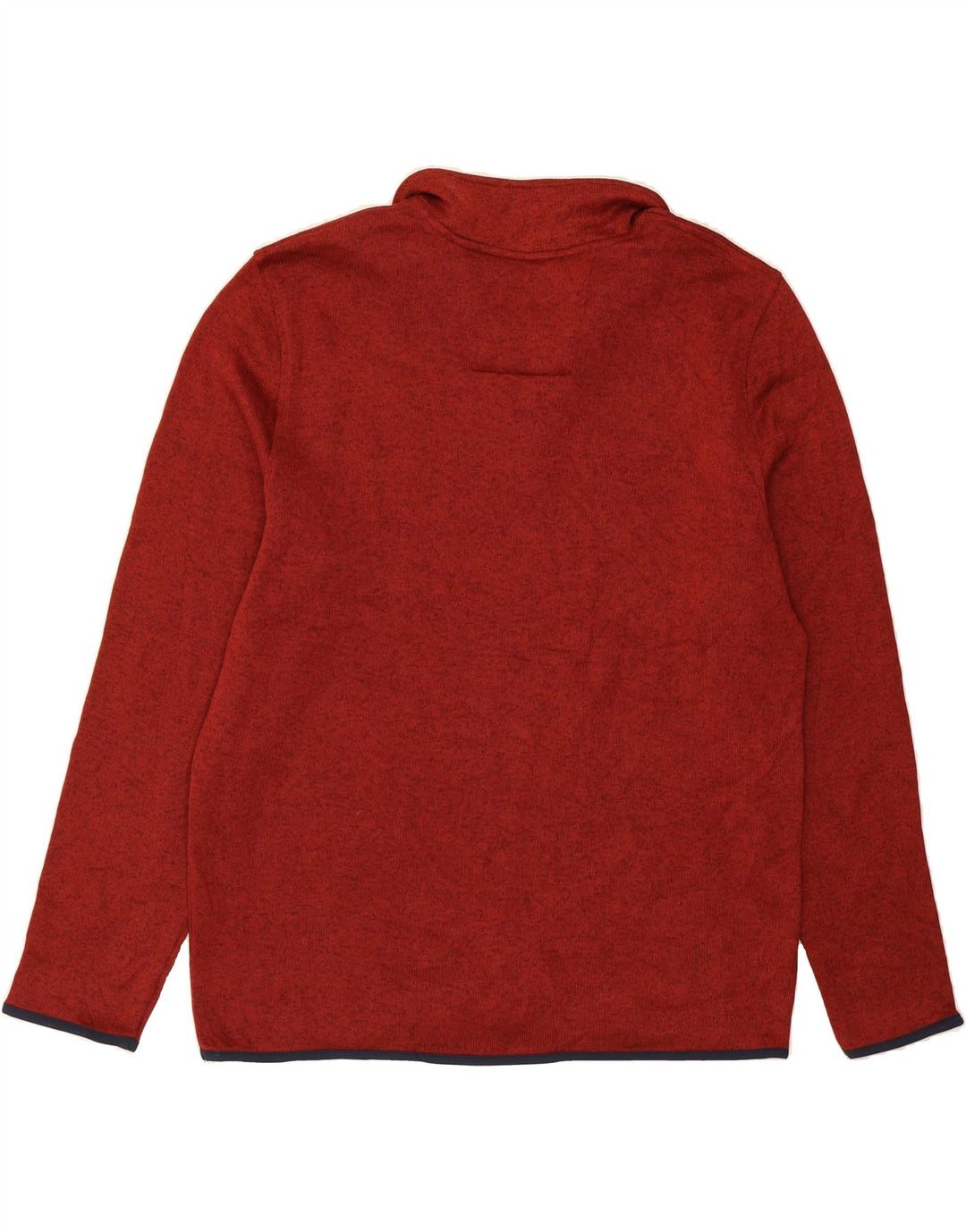 NAUTICA Mens Zip Neck Sweatshirt Jumper XL Red Polyester Vintage Nautica and Second-Hand Nautica from Messina Hembry 