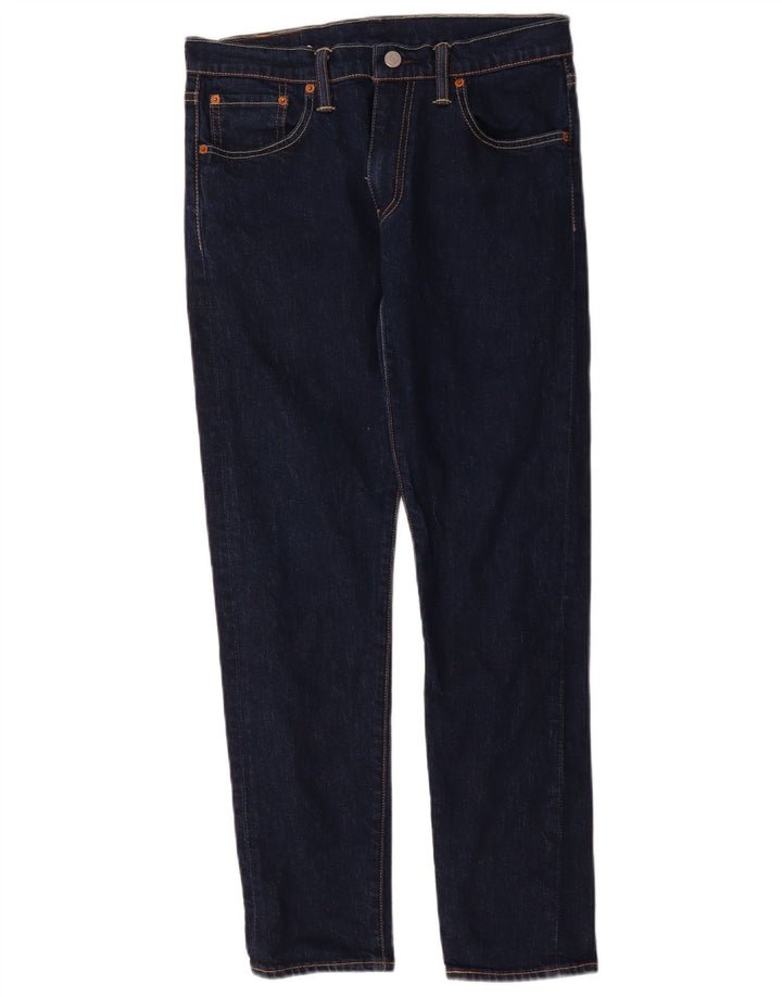 Męskie jeansy LEVI'S 512 Slim Tapered W30 L27 Granatowa bawełna