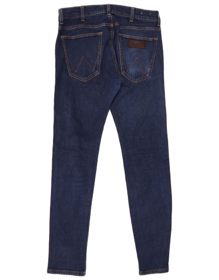 Męskie jeansy Wrangler W31 L32 Granatowe, bawełniane