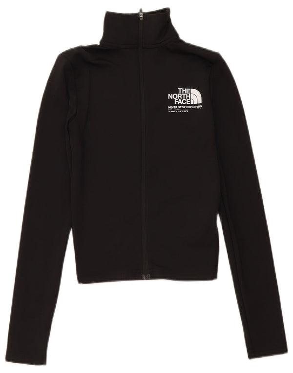 Damska kurtka dresowa The North Face Crop Graphic UK 4 XS w kolorze czarnym