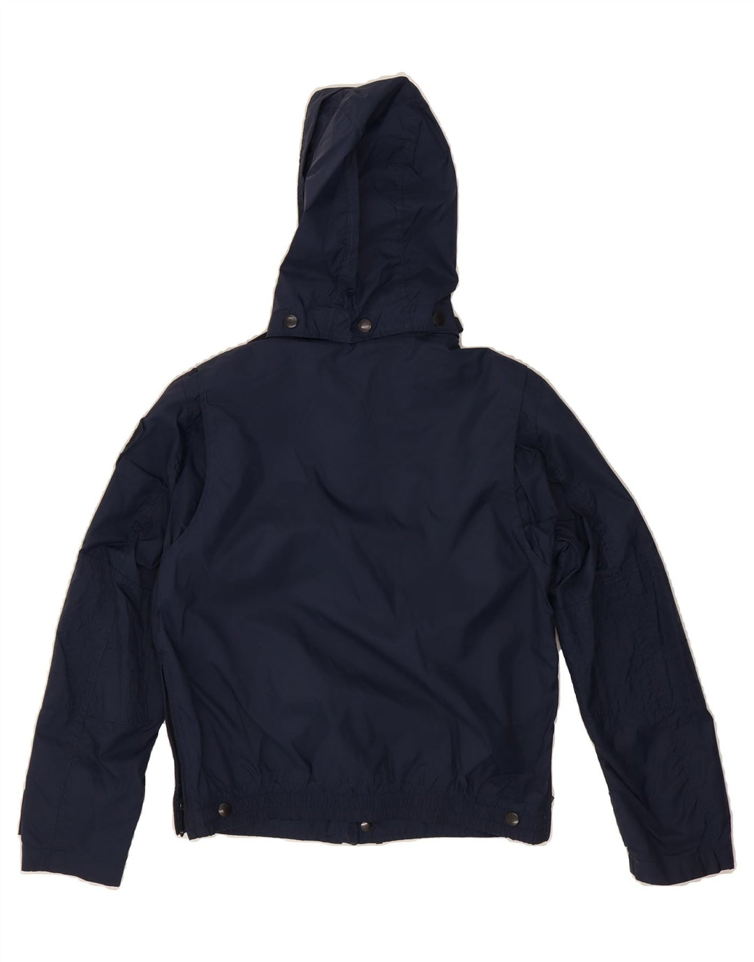 BLAUER Boys Hooded Bomber Jacket 11-12 Years Navy Blue Polyamide Vintage Blauer and Second-Hand Blauer from Messina Hembry 