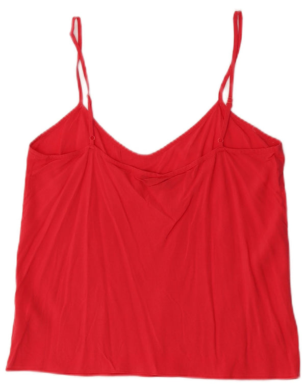 Damski top na ramiączkach Max & Co. UK 10 Small, czerwona wiskoza