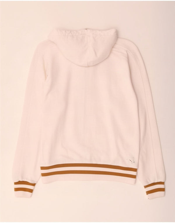 Puma Męski sweter z kapturem i zamkiem, mały, w białe paski, bawełniany