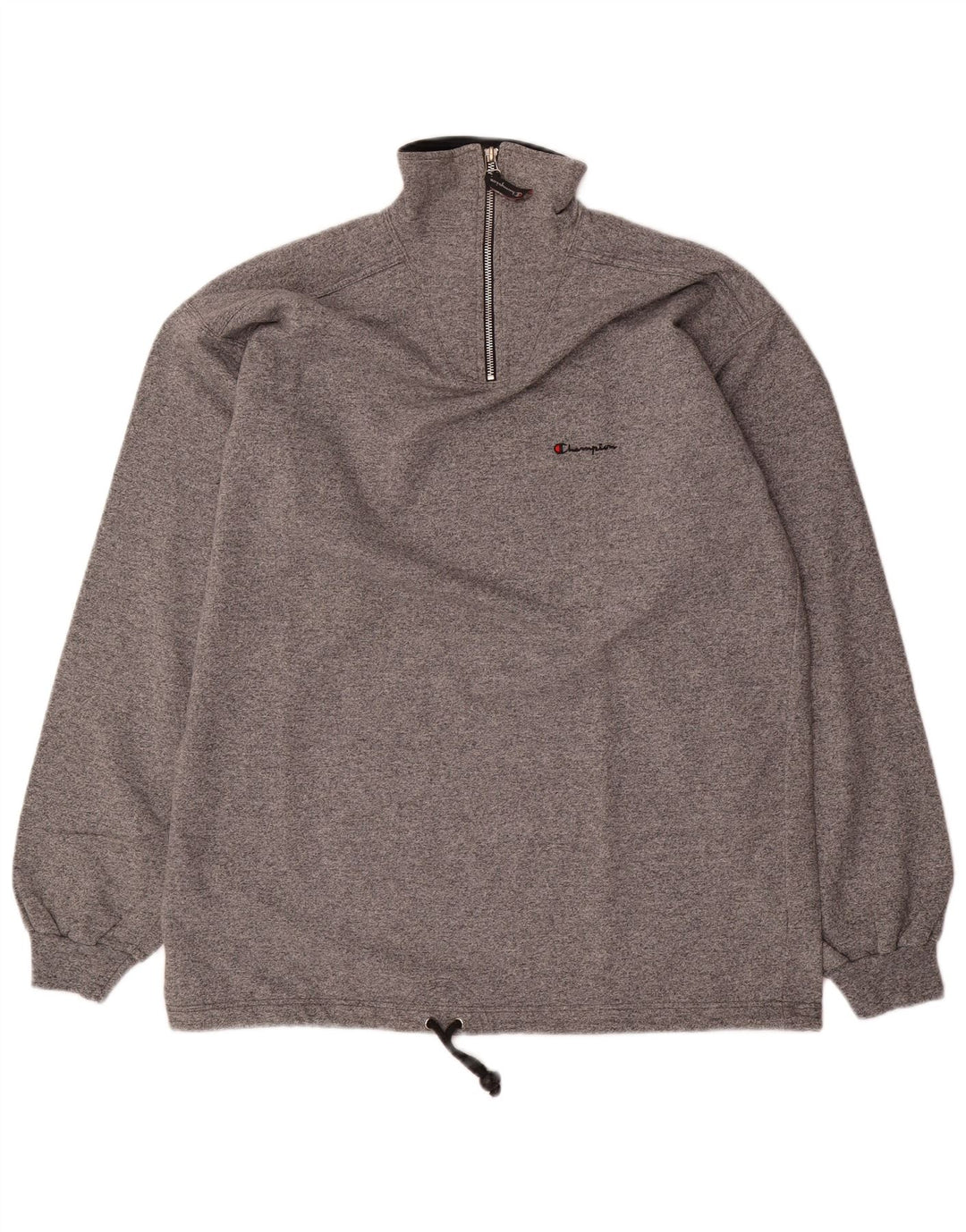 Męski sweter Champion z zamkiem błyskawicznym, 2XL, szara bawełna