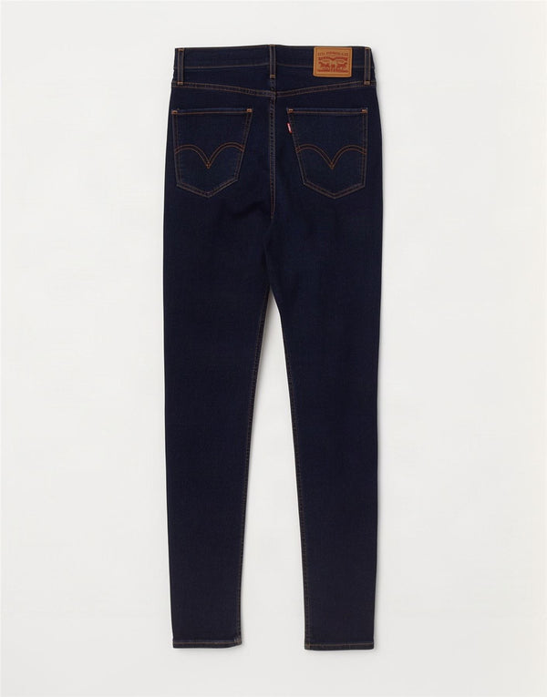 Damskie jeansy Levi's Mile High Super Skinny W27 L32 Niebieskie bawełniane