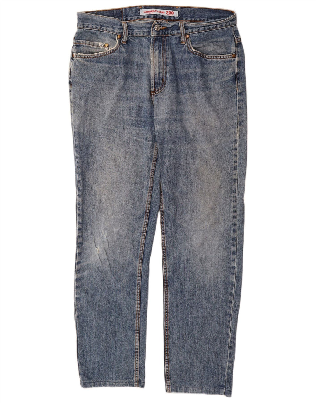 Męskie jeansy Carrera 700 Regular Slim IT 48 Medium W33 L30 Niebieska bawełna